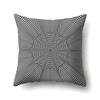 Gray Nordic Retro Ins Light Luxury Polyester Pillowcase Car Decoration Home Printed Waist Rest Pillowcase