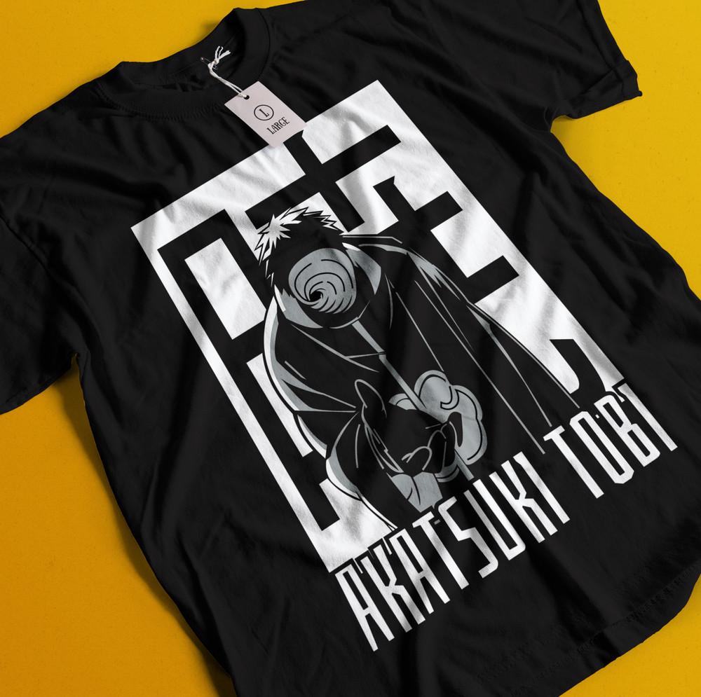 

Obito Uchiha Tshirt Itachi T-Shirt Minato Shirt Madara Kakashi Rin Naruto Tee 4XL