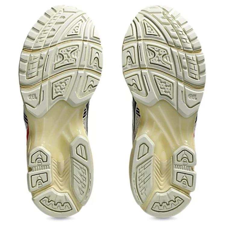 Instituto Ayrton Senna x ASICS Gel Kayano 14 McLaren Zapatillas Unisex Crema Abedul Rojo Fuego 1203A766-200