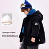 3D Pockets Boys' Winter Cotton Jacket - Kids' Outerwear Parka for New Year
