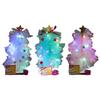 Tabletop Christmas Tree with Toppers Star LED String Lights, Holiday Decoration