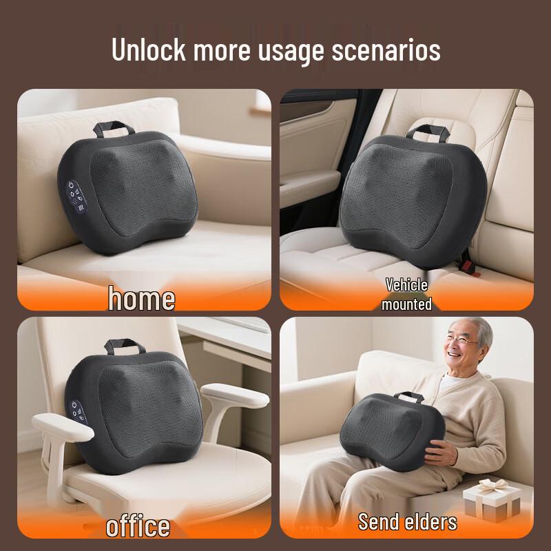 KONKA Wireless Lumbar Massager with Heat CN plug (adapter included)