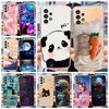For Samsung Galaxy A13 Case A23 A33 A53 5G Cute Painted Cover Clear Silicone Soft TPU Phone Case For Samsung A53 A 13 23 33 Bags