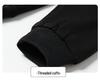 Plus Size Ethnic Style Embroidered Men's Hoodie - Autumn/Winter Retro Round Neck, Velvet, Long Sleeve, Enlarged Fit