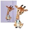 A4 Document Folder with Elastic Band - Adorable Giraffe Design, Polish Language, 2024 Edition by Narcissus