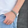 13 mm Sechs-Zeichen-Mantra-Gebetsschlauch-Armband für Männer, Retro-Herrschaftsschmuck, Geschenk für Freund