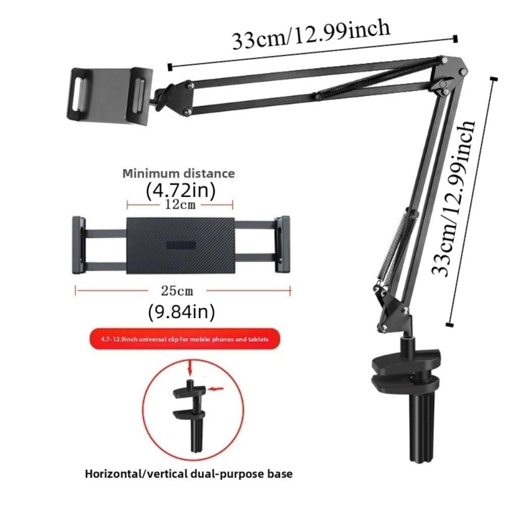 360° Otočný Stolní Držák na Telefon Stojan Dlouhé Rameno Držák Tabletu a Telefonu Mobilní Příslušenství