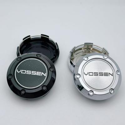 4pcs/Set 66MM 62MM VOSSEN Logo Emblem Badge Car Wheel Center Caps Rim Hubcap Wheel Hub Center Dust Cover Replace Car Accessories