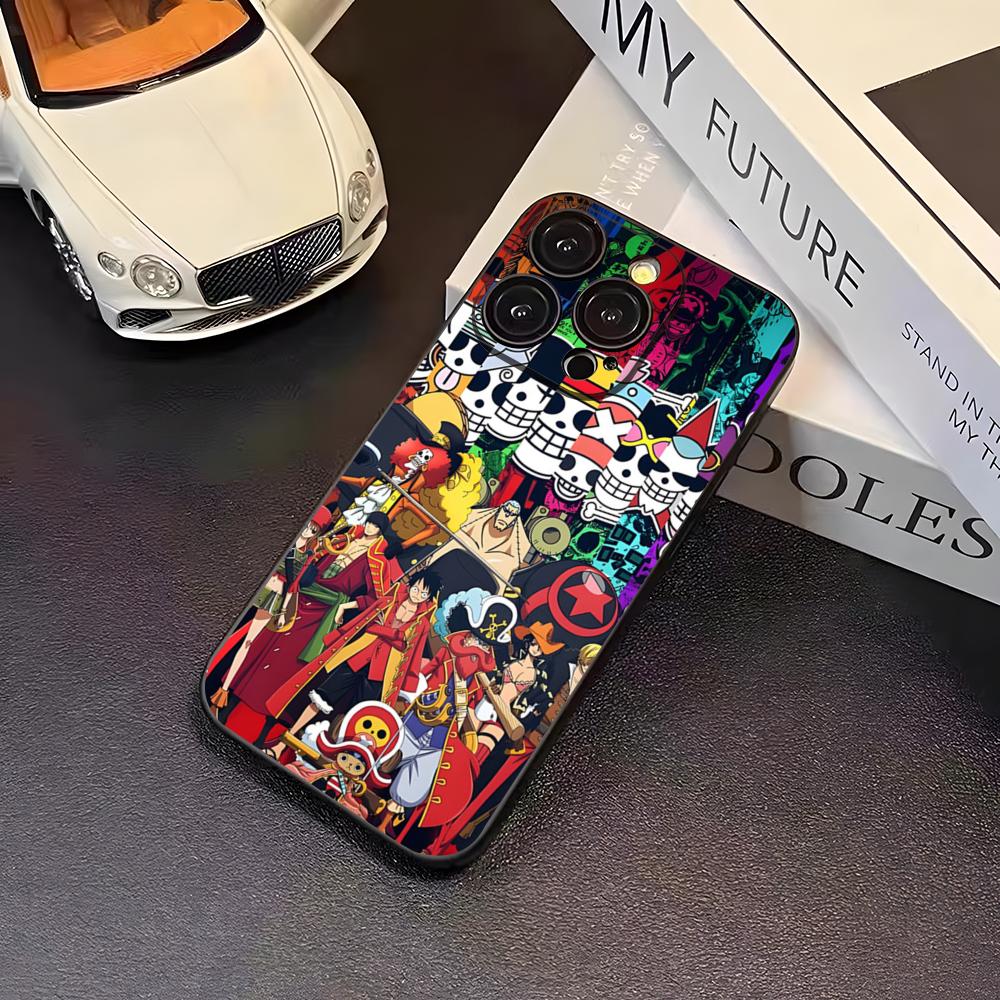 Anime Ones Pieces Phone Case For 16 Pro Max Iphone 17 Pro Max 14 15 Plus 12 13 11 Pro Xr X Xs SE Back Cover