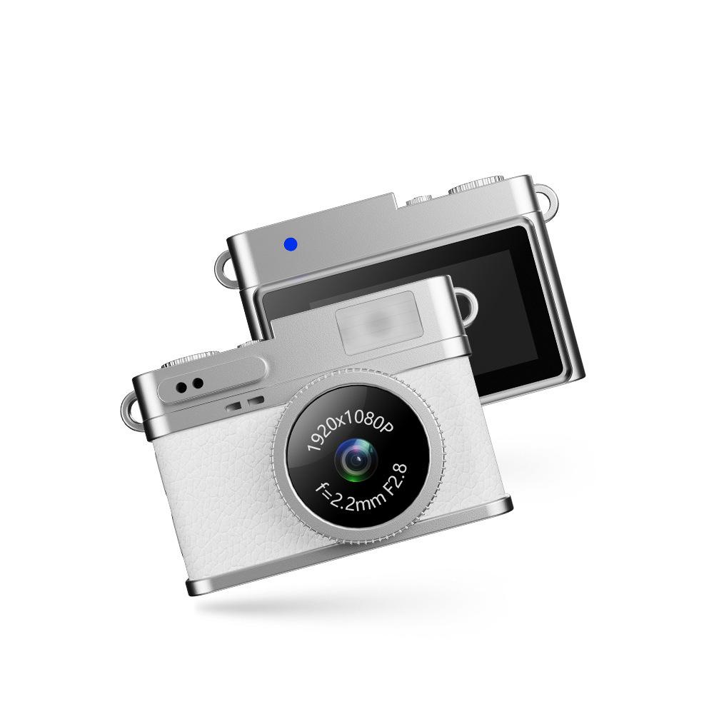 Portable HD Retro Mini Digital Camera for Students: Captures Photos and Videos