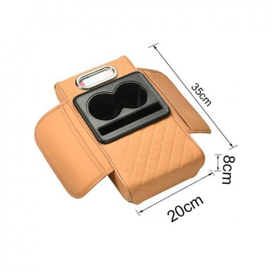 Car Center Console Armrest Box Multifunctional Cushion Cover Protector Mat Pad