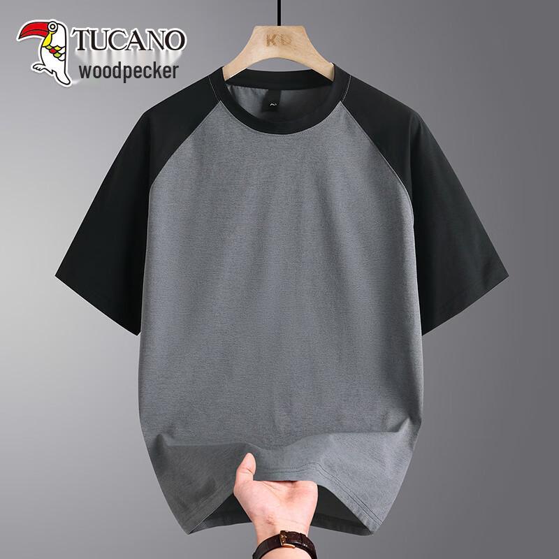 TUCANO Men s Patchwork Breathable Short Sleeve T-Shirt M