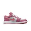 Air Jordan 1 Low GS Desert Berry Kids Sneakers Pink Coral-Chalk White 553560-616