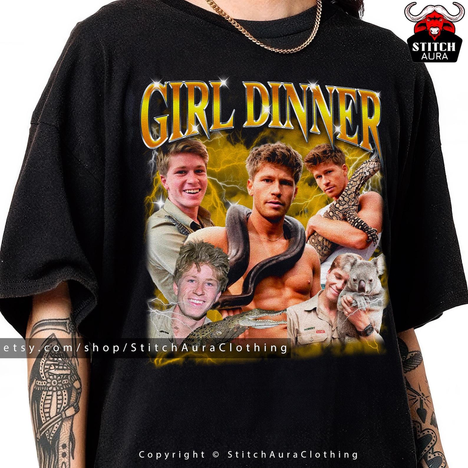 Robert Irwin Girl Dinner Bootleg Shirt Gift For Man,Koala T-shirt Jungle,Zookeeper Tee,Vintage Robert Irwin Fan Gift,Robert Irwin Wildlife 4XL