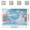 2D plane 1 dreamy cloud and balloon perfect for family gatherings and daily decoration