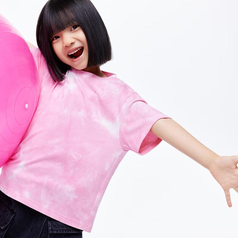 MO&Co. Kids  Unisex Tie-Dye Print Short Sleeve T-Shirt 110