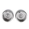 2PCS 1.98 Inch Bearing Protector Set Stainless Steel Trailer Bearing Protector  RV/ATV/Boat Trailer