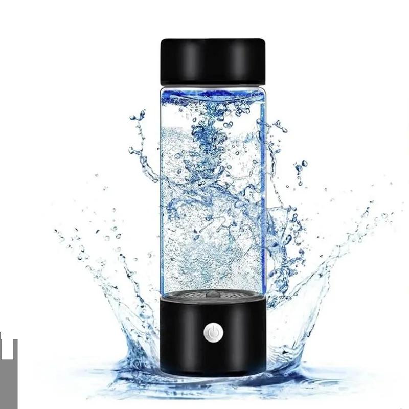 Portable Hydrogen Generator Water Cup Filter Ionizer Maker Hydrogen-Rich Water 420ml Electric Hydrogen Rich Water Generator Bottle