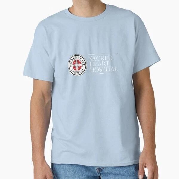 Scrubs Sacred Heart Hospital Classic Tshirt Made In Usaaus Tshirt S2xl S