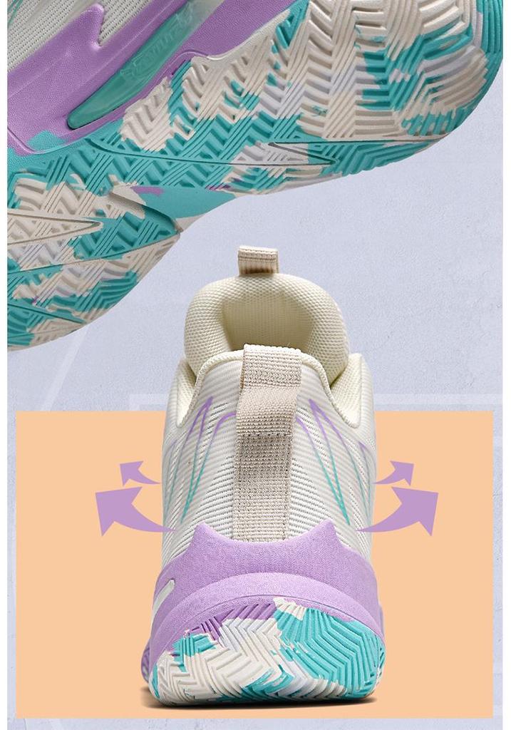 902 Unisex Low-Top Basketball Shoes - Fashionable, Wear-Resistant Mesh for Teens, Ideal for Spring, Autumn, and Winter Training.