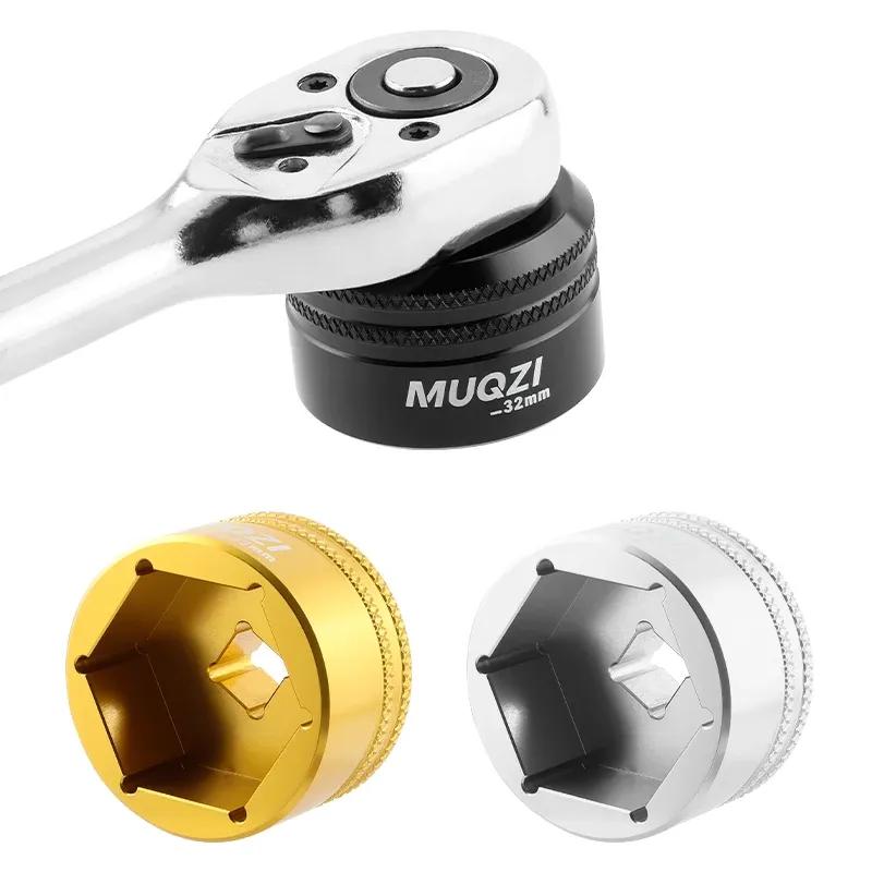 MUQZI Fork Top Cap Socket Tool 24mm 26mm 28mm 32mm Top Cap Wrench For Fork 36 38 40