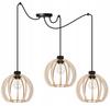 MODERN WOODEN LED CEILING HANGING LAMP