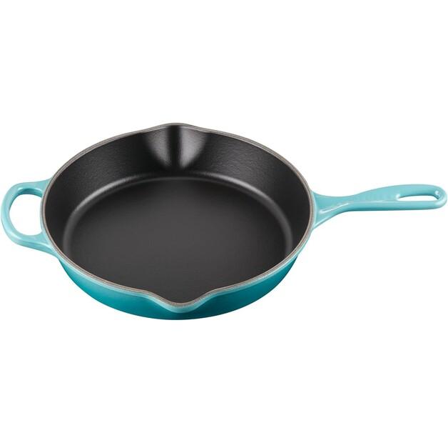 

Чугунная сковорода/посуда для сервировки Le Creuset Signature, круглая, высокая, 26 см, карибская (20187261700422)
