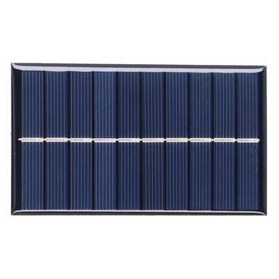 1,2W 5V Solární panel Polykrystalický křemík Solární nabíjecí deska pro lodě Letadla Venkovní chov
