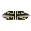 4Pcs/Set Union Jack Crystal Epoxy Side Fender Sticker Decals Decoration Car Styling For MINI Cooper F60 Countryman Accessories