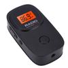 Portable FM Pocket Radio with Clip Digital Tuning LCD Display 3.5mm Earphone Stereo Sound Battery Operated Radio for