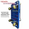 Folding Flatbed Handcart: Silent Cargo Carrier & Pull Cart