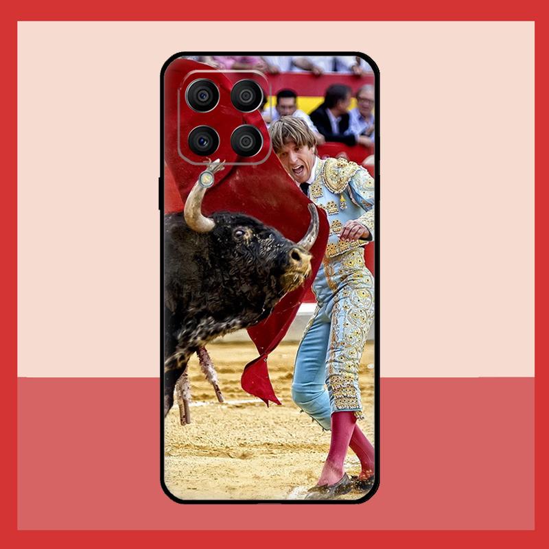 Bullfight Bull Fighter Case For Samsung Galaxy M52 M32 M53 M16 M11 M21 M31 M35 M12 M13 M14 M15 M36 M56 M55 M34 M54