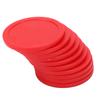 10pcs 64mm Ice Hockey Table Pucks Replacement Round Table Hockey Pucks for Practicing and Training
