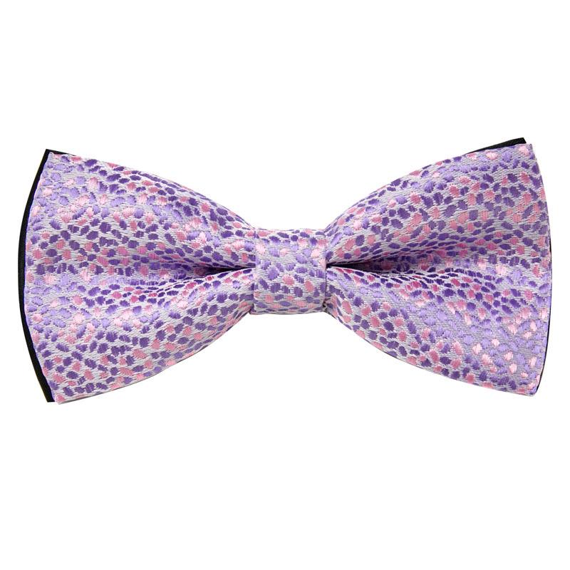 Men's Wedding Party Jacquard Bow Tie - Groom & Best Man Formal Wear Accessory