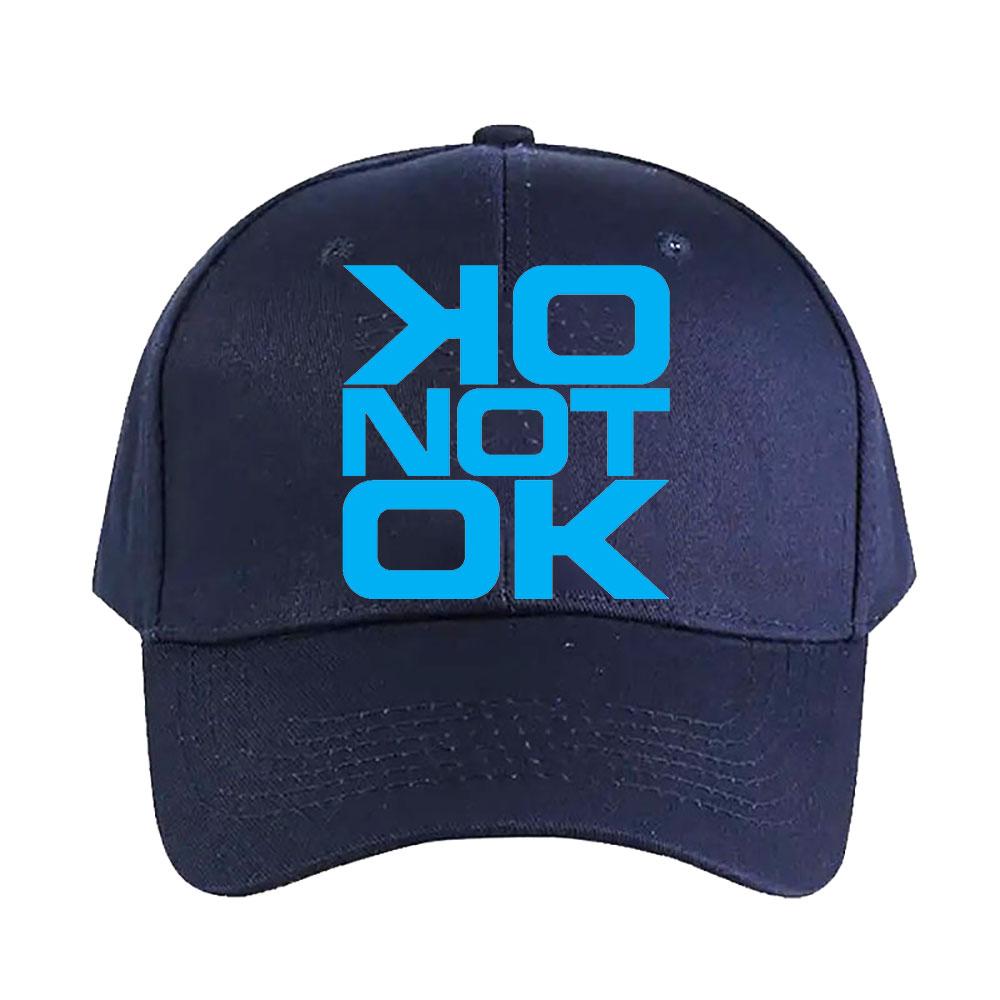 OK nicht OK Kappe Sommer Damen Unisex Erwachsener Schirmmütze Mode Lässig Verstellbar Bedruckte Baseballkappen Trucker Cap boyfriend