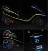 1cm*8m Reflektierendes Band Fluoreszierende MTB Fahrradaufkleber Fahrradstreifen für Helm & Motorradroller Fahrradsicherheitszubehör