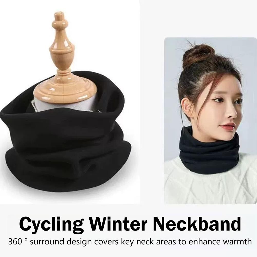 Winter-Stirnband Gestrickte Schals Winddicht Unisex Elastische Schals Herbst Häkelschal Radfahren Halbgesichtsmaske Nackenwärmer