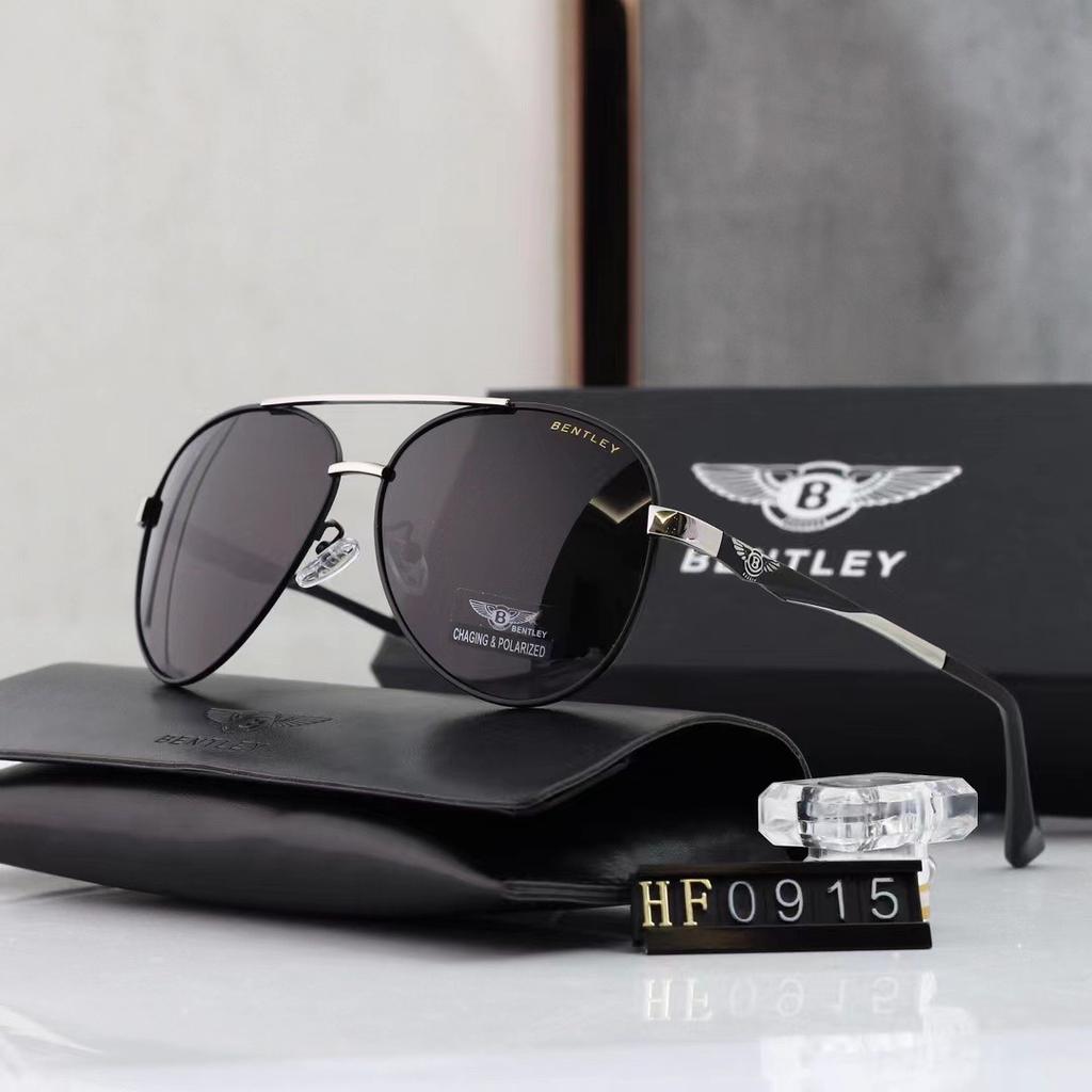 Luksusowe Okulary Przeciwsłoneczne Męskie Damskie Gogle Antyodblaskowe do Jazdy Samochodem Dla Bentley Continental GT MULLINER Bentayga Flying Hurtling Spurlogo
