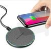 30W Ultra-Thin Aluminum Wireless Charger - 15W Fast Charging Fabric Texture