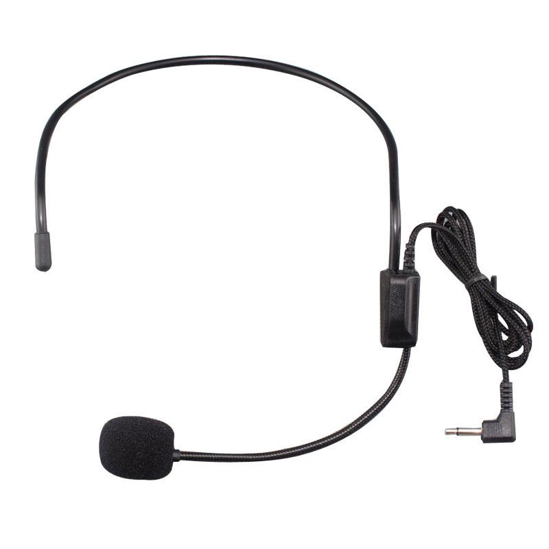 Bee-shaped Wired Headset with Head-mounted Microphone for Teachers