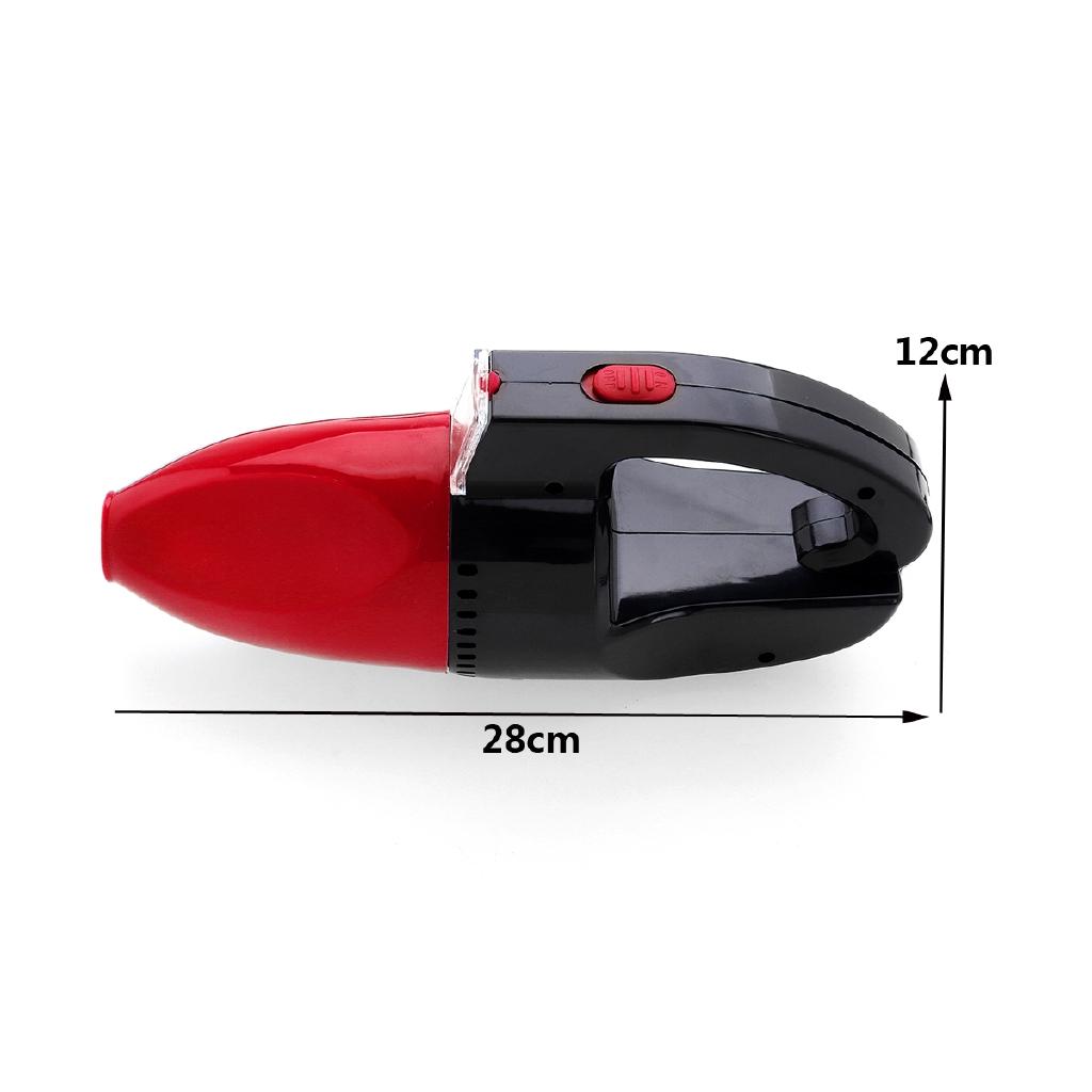 60W LED Light Portable Car Vacuum Cleaner Handheld Vacuum Cleaner Wet And Dry Dual Use Mini Vacuum Aspirateur Voiture