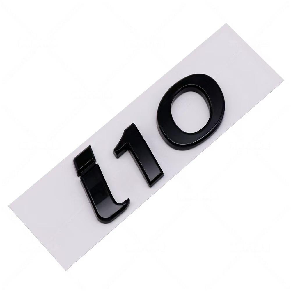 1 Stück 3D ABS Buchstaben Logo Auto Heckklappe Karosserie Emblem Abzeichen Aufkleber Decal Auto Dekoration Zubehör
