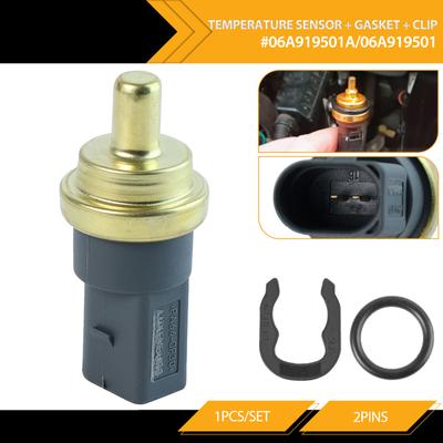 Kühlmitteltemperatursensor Für Skoda A1 A3 A4 A5 A6 A7 A8 Q3 Q5 Q7 TT R8 VW Jetta Golf Passat Sitz 06A919501A 06A 919 501A