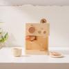 Wooden play house toys coffee machine children's role kitchen play toys educational multifunctional toys simulation dining kitchen set toys Christmas