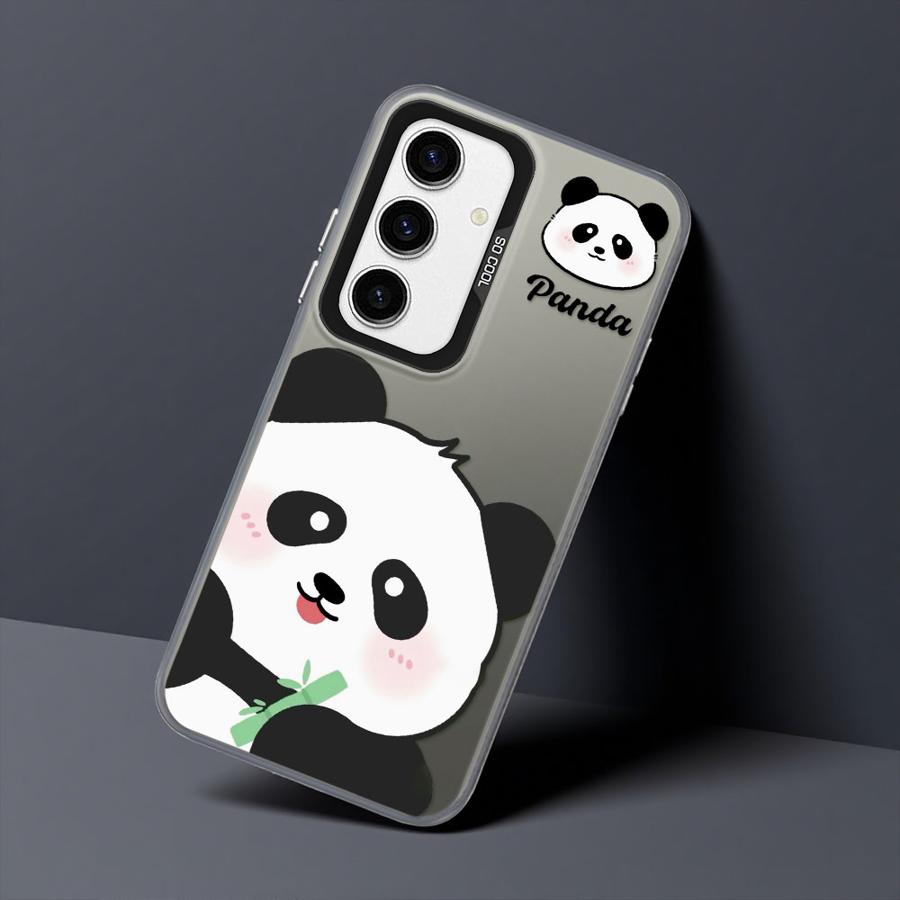 Soft Cover Phone Case for Samsung Galaxy A35 A72 A52 A71 A26 A36 A53 A73 A55 A54 A51 A56 Cute Cartoon Panda