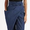 Damenhosen Unregelmäßige Taschen Streetwear Einfarbig Hohe Taille Cropped Hosen für Dates