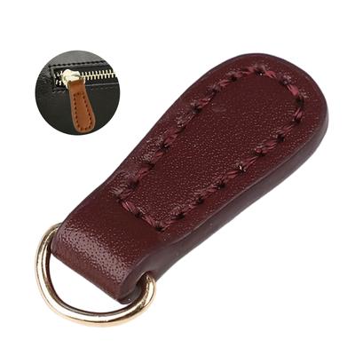 2 Stück/Set Stilvoller Reißverschluss-Zuggurt aus PU-Leder, Reißverschlussanhänger für Stiefel, Jacken, Taschen, Geldbörsen und Handtaschen, Ersatz
