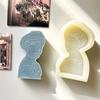 DIY Abstract Face Silicone Mold Handmade Aroma Candle Plaster Resin Ornament Female Face Molds Soap Candle Making Supplies