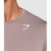 Gymshark Koszulka Arrival Regular Fit T shirT Powder Mauve A2a1j Kb7d
