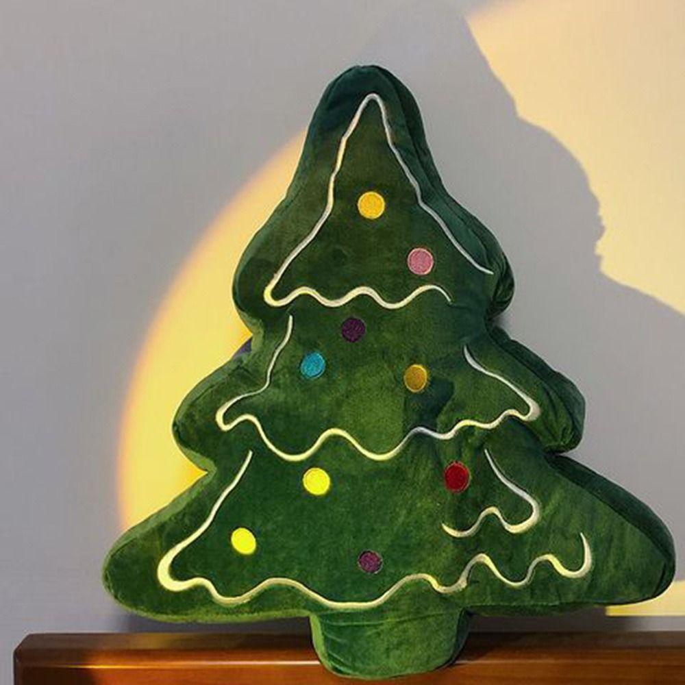 Comfortable Christmas Tree Sofa Cushion Skin-friendly Christmas Tree Plush Toy  Birthday